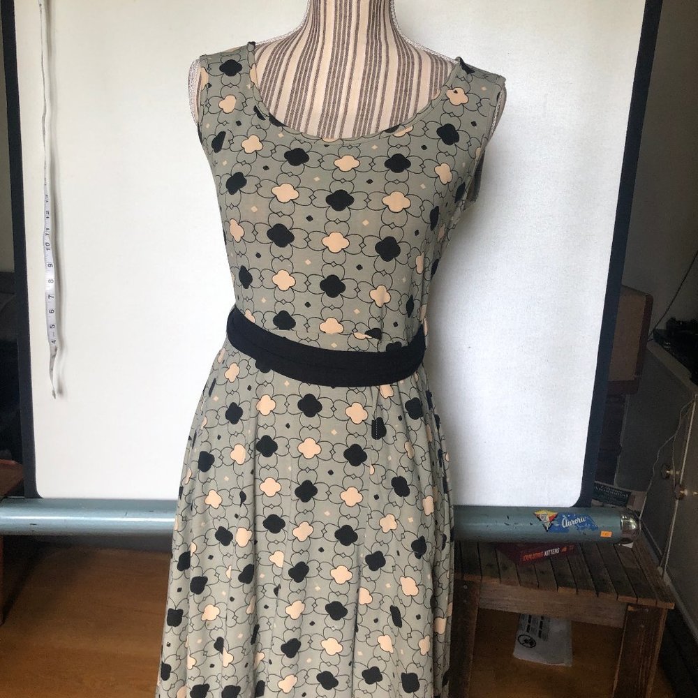 EFFIE'S HEART Louvre Dress Sleeveless Clover Med